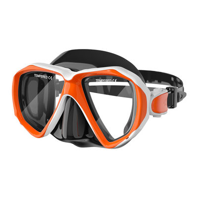 Qualität  Commercial Teenagers Youth Snorkeling Gear Half Face Swim Mask For Free Diving usine