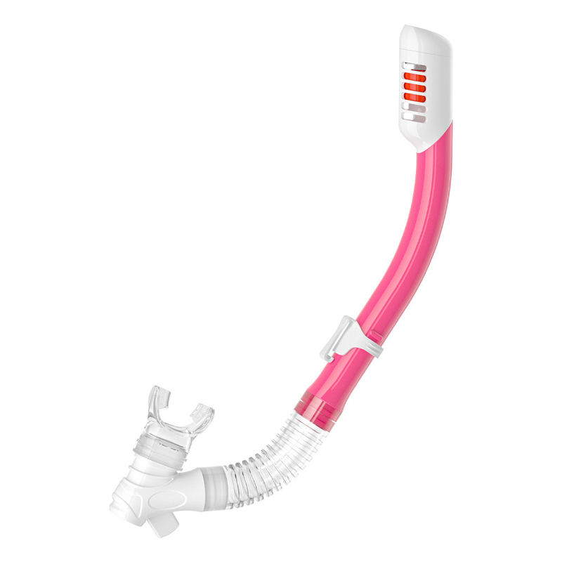 สีแดง การฝึกอบรมกีฬา ใต้น้ํา การดําน้ํา หายใจท่อซิลิโคน PVC ปากสําหรับเด็ก