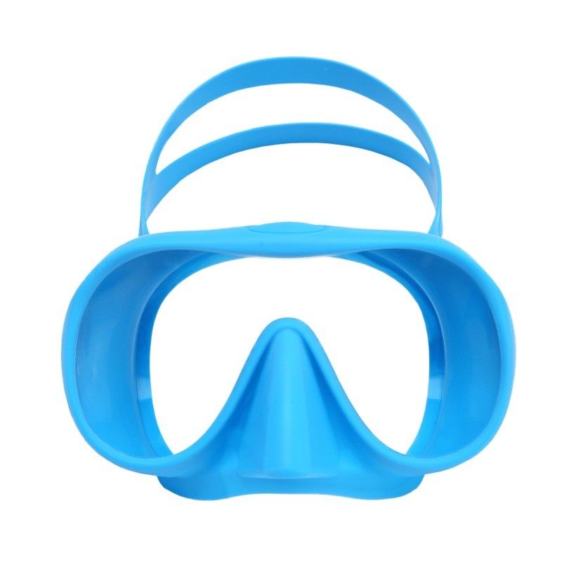 ส่งตรง ไม่กรอบ ลึกดําน้ํา Scuba Diving หน้ากากกันหมอก สเปรย์ฟรี ครึ่งหน้ากาก