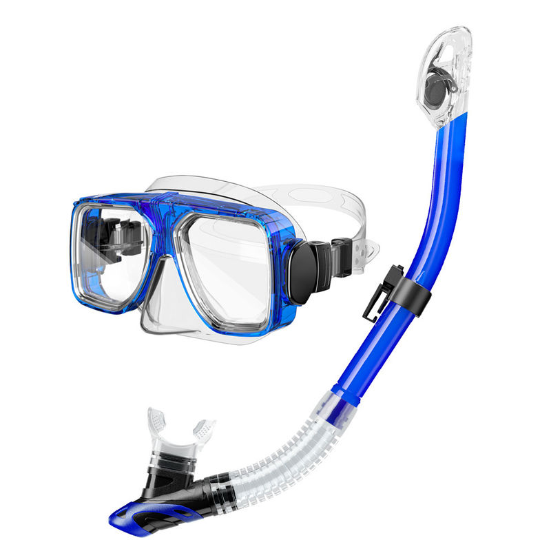 สัมผัสการผจญภัยสนอร์เคลสุดยอด กับ M/L Square Diving Mask Set สนอร์เคล มาสก์เซต