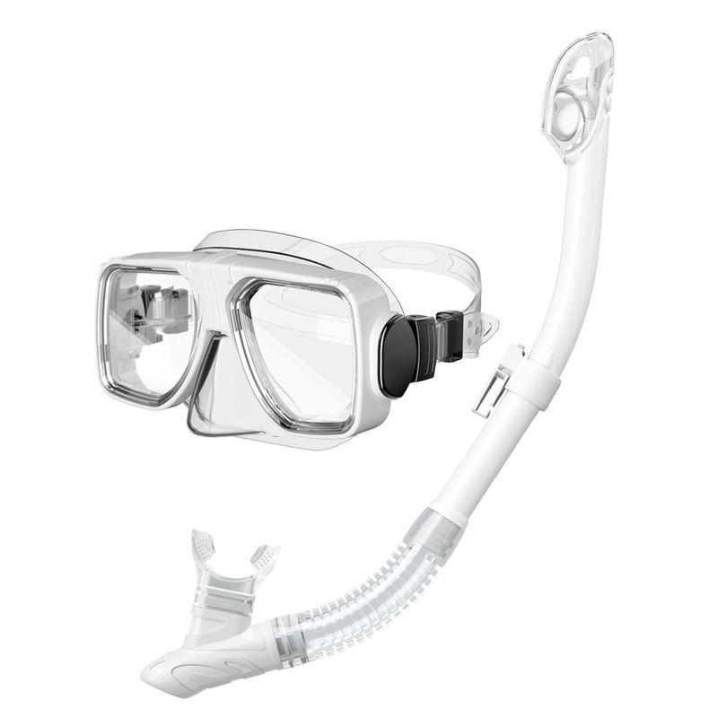สัมผัสการผจญภัยสนอร์เคลสุดยอด กับ M/L Square Diving Mask Set สนอร์เคล มาสก์เซต