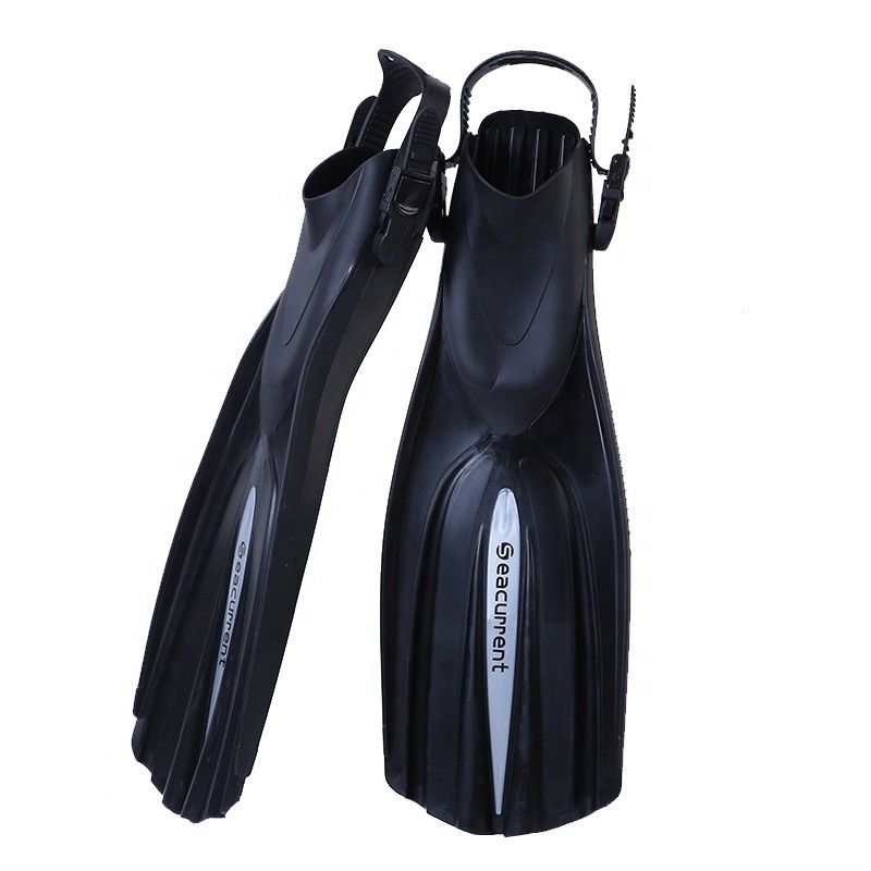 TPR PP Long Blade Scuba Diver Flipper ปีกเท้าเต็ม สําหรับการดําน้ําแบบฟรีเฟ็กซ์ การตกปลา