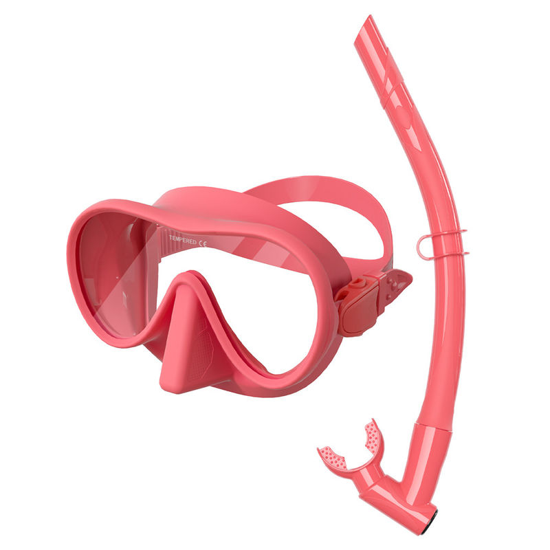 2024 Sviluppa Maschera da snorkeling per adulti con gonna in silicone liquido e stile Maschera da snorkeling