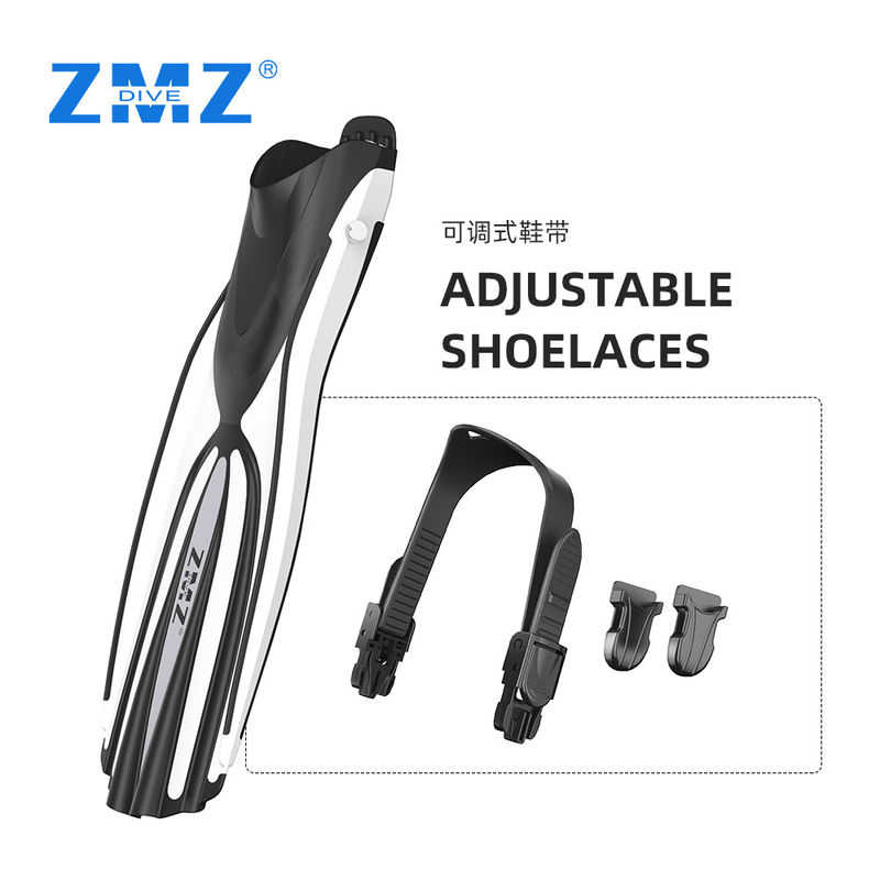 TPR PP Long Blade Scuba Diver Flipper ปีกเท้าเต็ม สําหรับการดําน้ําแบบฟรีเฟ็กซ์ การตกปลา